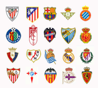 escudos liga espanha