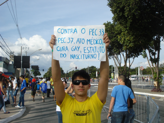 No Mineirão, torcedores prometem protestar ao longo da partida (Guilherme Faria/Estadão)